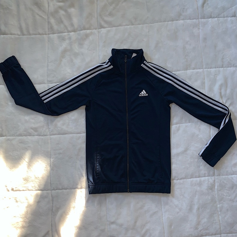 ADIDAS Navy Blue Track Jacket